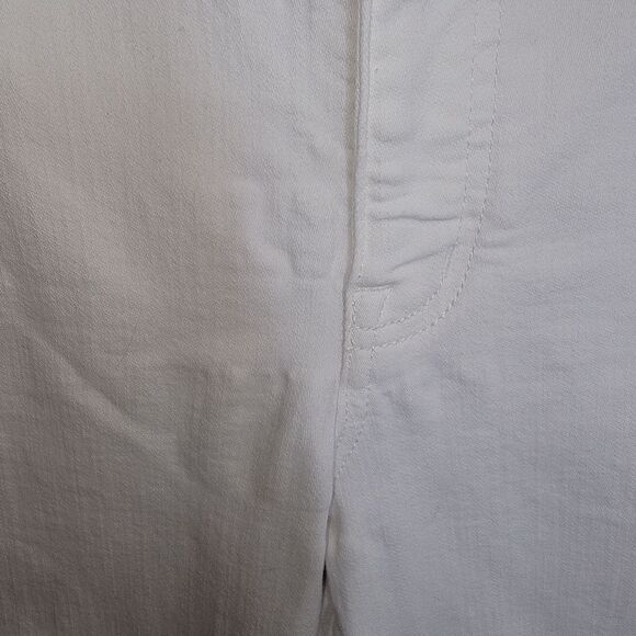 Madewell 9" High-Rise Skinny Jeans in Pure White size 32 - Picture 5 of 9